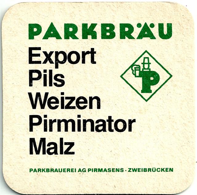 pirmasens ps-rp park prost 1b (quad185-export pils-schwarzgrn) 